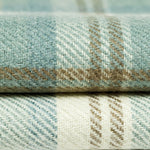 Charger l&#39;image dans la galerie, McAlister Textiles Heritage Duck Egg Blue Tartan Throws &amp; Runners Throws and Runners 

