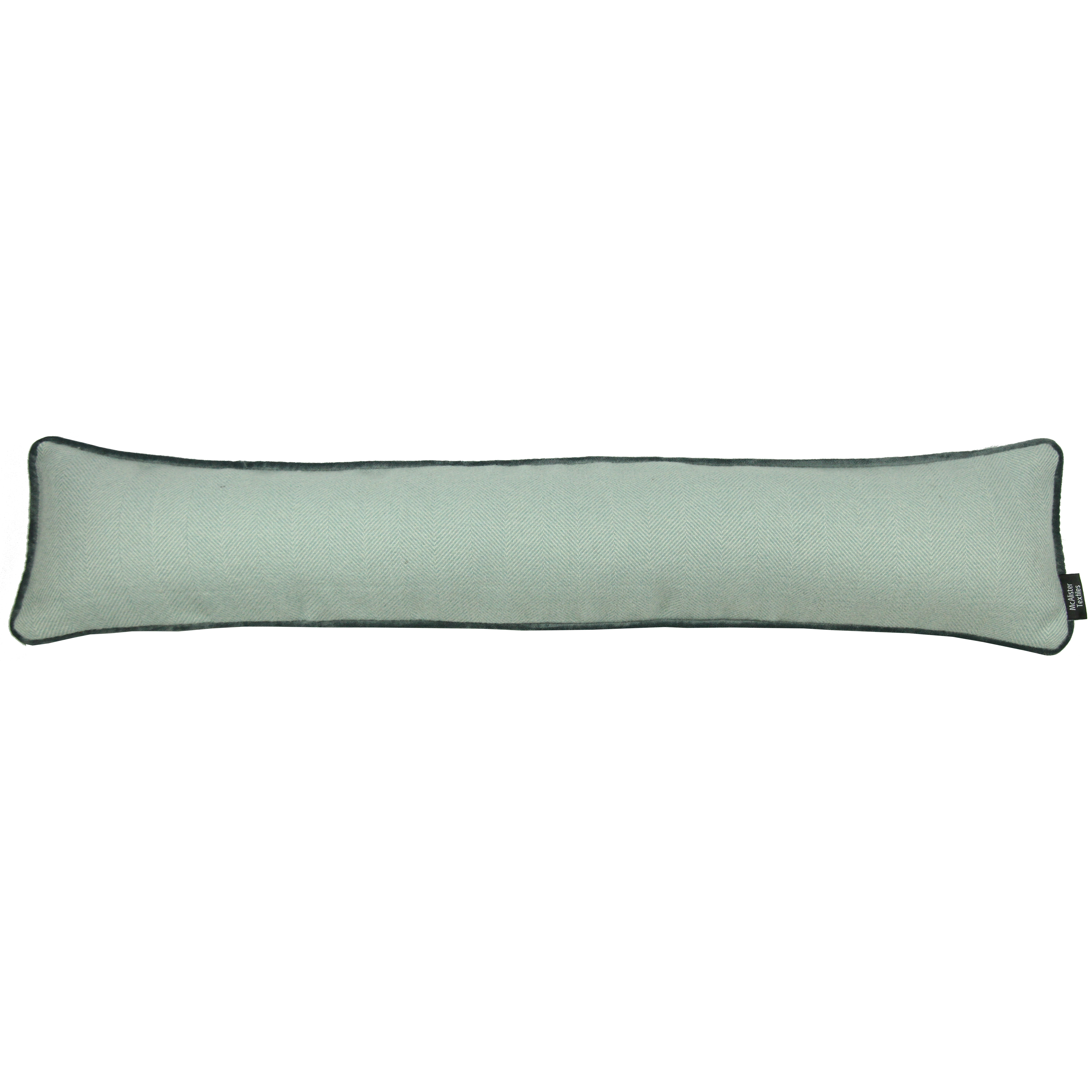 McAlister Textiles Herringbone Boutique Duck Egg Blue Draught Excluder Draught Excluders 