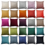 Charger l&#39;image dans la galerie, McAlister Textiles Matt Charcoal Velvet Modern Look Plain Cushion Cushions and Covers 
