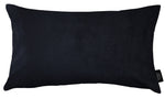 Charger l&#39;image dans la galerie, McAlister Textiles Matt Black Velvet Modern Look Plain Cushion Cushions and Covers 
