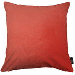 Charger l&#39;image dans la galerie, McAlister Textiles Matt Coral Pink Velvet Modern Look Plain Cushion Cushions and Covers 
