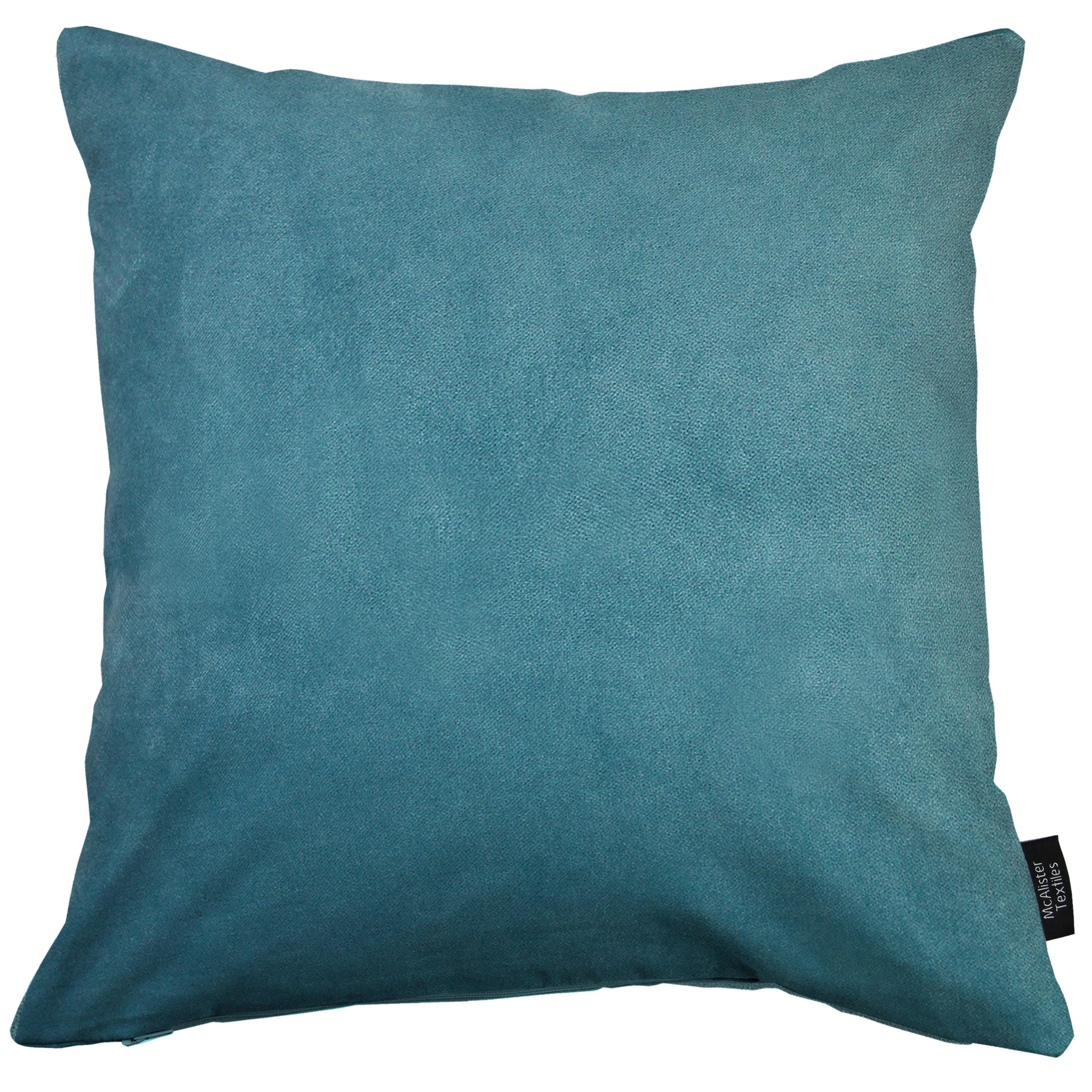 McAlister Textiles Matt Duck Egg Blue Velvet Modern Look Plain Cushion Cushions and Covers 