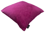 Charger l&#39;image dans la galerie, McAlister Textiles Matt Fuchsia Velvet Modern Look Plain Cushion Cushions and Covers 
