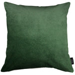 Charger l&#39;image dans la galerie, McAlister Textiles Matt Moss Green Velvet Modern Look Plain Cushion Cushions and Covers 

