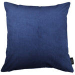 Charger l&#39;image dans la galerie, McAlister Textiles Matt Navy Blue Velvet Modern Look Plain Cushion Cushions and Covers 
