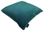 Charger l&#39;image dans la galerie, McAlister Textiles Matt Teal Velvet Modern Look Plain Cushion Cushions and Covers 
