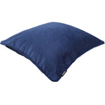 Charger l&#39;image dans la galerie, McAlister Textiles Matt Navy Blue Piped Velvet Cushion Cushions and Covers 
