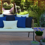 Charger l&#39;image dans la galerie, McAlister Textiles Sorrento Navy Blue Outdoor Pillows Pillow 
