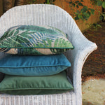 Charger l&#39;image dans la galerie, McAlister Textiles Matt Moss Green Piped Velvet Cushion Cushions and Covers 
