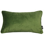 Charger l&#39;image dans la galerie, McAlister Textiles Matt Fern Green Piped Velvet Cushion Cushions and Covers 
