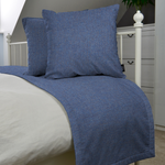 Charger l&#39;image dans la galerie, McAlister Textiles Roma Blue Bed Runners Throws and Runners 
