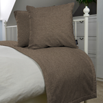 Charger l&#39;image dans la galerie, McAlister Textiles Roma Brown Bed Runners Throws and Runners 
