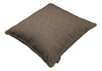 Charger l&#39;image dans la galerie, McAlister Textiles Roma Brown Piped Cushion Cushions and Covers Cover Only 43cm x 43cm 
