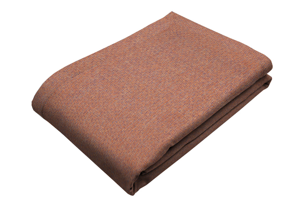 McAlister Textiles Roma Terracotta Bed Runners Throws and Runners Bed Runner 50cm x 165cm 