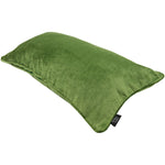 Charger l&#39;image dans la galerie, McAlister Textiles Matt Fern Green Piped Velvet Cushion Cushions and Covers 
