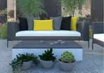 Charger l&#39;image dans la galerie, McAlister Textiles Sorrento Yellow Outdoor Pillows Pillow 
