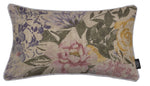 Charger l&#39;image dans la galerie, McAlister Textiles Blooma Purple, Pink and Ochre Floral Cushion Cushions and Covers 
