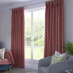 Charger l&#39;image dans la galerie, McAlister Textiles Matt Blush Pink Velvet Curtains Tailored Curtains 
