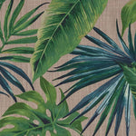 Charger l&#39;image dans la galerie, McAlister Textiles Palm Leaf New Printed Velvet Fabric Fabrics 
