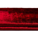 Charger l&#39;image dans la galerie, McAlister Textiles Crushed Velvet Wine Red Fabric Fabrics 
