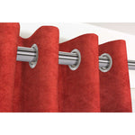 Charger l&#39;image dans la galerie, McAlister Textiles Matt Rust Red Orange Velvet Curtains Tailored Curtains 
