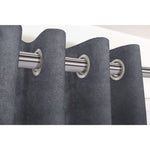 Charger l&#39;image dans la galerie, McAlister Textiles Matt Charcoal Grey Velvet Curtains Tailored Curtains 
