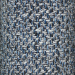 Charger l&#39;image dans la galerie, McAlister Textiles Harris Charcoal Grey and Blue Tweed Fabric Fabrics 
