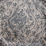 Charger l&#39;image dans la galerie, McAlister Textiles Renaissance Charcoal Grey Printed Velvet Fabric Fabrics 
