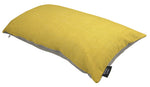 Charger l&#39;image dans la galerie, McAlister Textiles Harmony Ochre Yellow and Dove Grey Plain Pillow Pillow Cover Only 50cm x 30cm 
