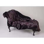 Charger l&#39;image dans la galerie, McAlister Textiles Crushed Velvet Aubergine Purple Fabric Fabrics 
