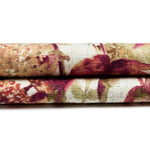 Charger l&#39;image dans la galerie, McAlister Textiles Wildflower Burnt Orange Linen Fabric Fabrics 
