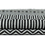 Charger l&#39;image dans la galerie, McAlister Textiles Colorado Geometric Black Fabric Fabrics 
