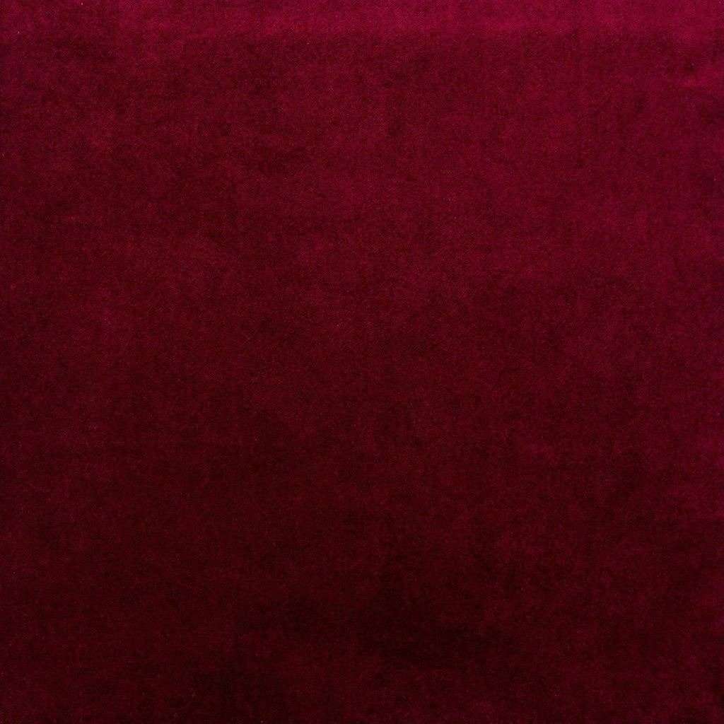 McAlister Textiles Matt Wine Red Velvet Fabric Fabrics 1 Metre 