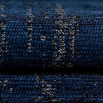 Charger l&#39;image dans la galerie, McAlister Textiles Textured Chenille Navy Blue Fabric Fabrics 
