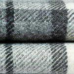 Charger l&#39;image dans la galerie, McAlister Textiles Heritage Tartan Charcoal Grey Curtain Fabric Fabrics 
