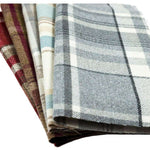Charger l&#39;image dans la galerie, McAlister Textiles Heritage Tartan Charcoal Grey Curtain Fabric Fabrics 
