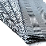 Charger l&#39;image dans la galerie, McAlister Textiles Baja Black + White Fabric Fabrics 
