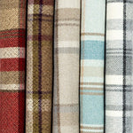 Charger l&#39;image dans la galerie, McAlister Textiles Heritage Tartan Beige Cream Curtain Fabric Fabrics 
