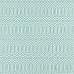 Charger l&#39;image dans la galerie, McAlister Textiles Colorado Geometric Duck Egg Blue Fabric Fabrics 1 Metre 
