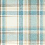 Charger l&#39;image dans la galerie, McAlister Textiles Heritage Tartan Duck Egg Blue Curtain Fabric Fabrics 1 Metre 
