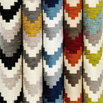 Charger l&#39;image dans la galerie, McAlister Textiles Navajo Red + Burnt Orange Striped Fabric Fabrics 
