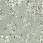 Charger l&#39;image dans la galerie, McAlister Textiles Eden Duck Egg Blue Floral Printed Fabric Fabrics 1 Metre 
