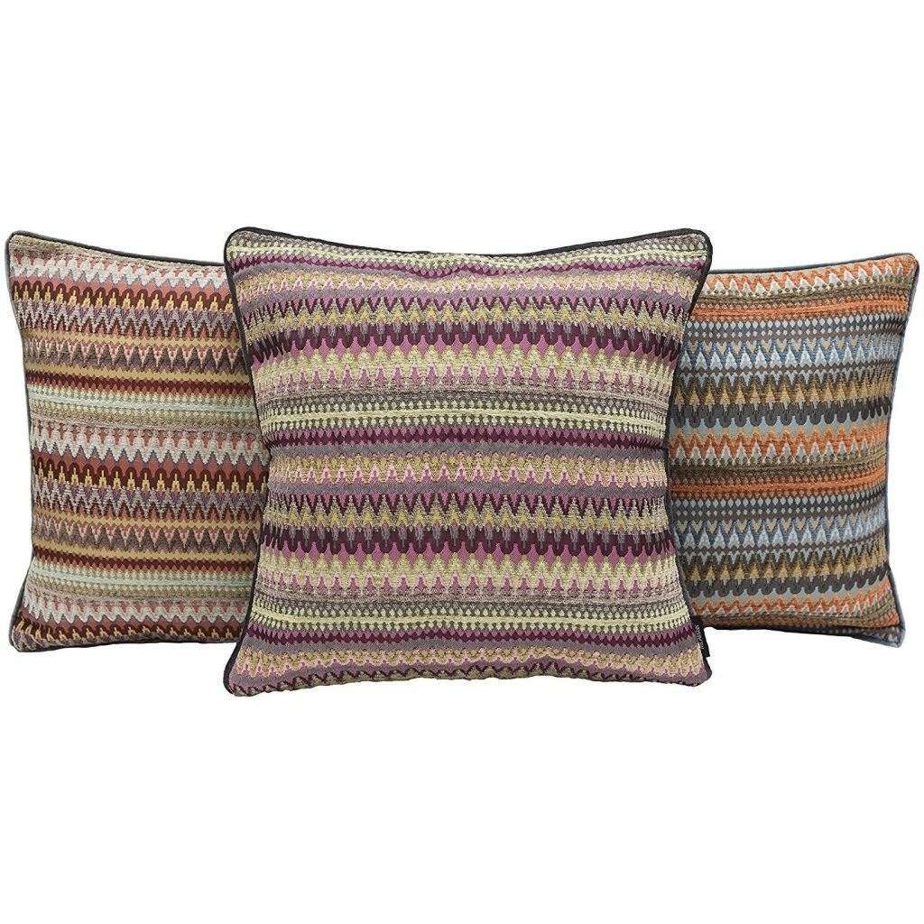 McAlister Textiles Curitiba Aztec Red + Purple Fabric Fabrics 