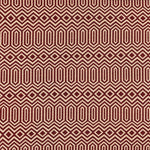 Charger l&#39;image dans la galerie, McAlister Textiles Colorado Geometric Red Fabric Fabrics 1 Metre 
