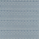 Charger l&#39;image dans la galerie, McAlister Textiles Colorado Geometric Blue Fabric Fabrics 1 Metre 

