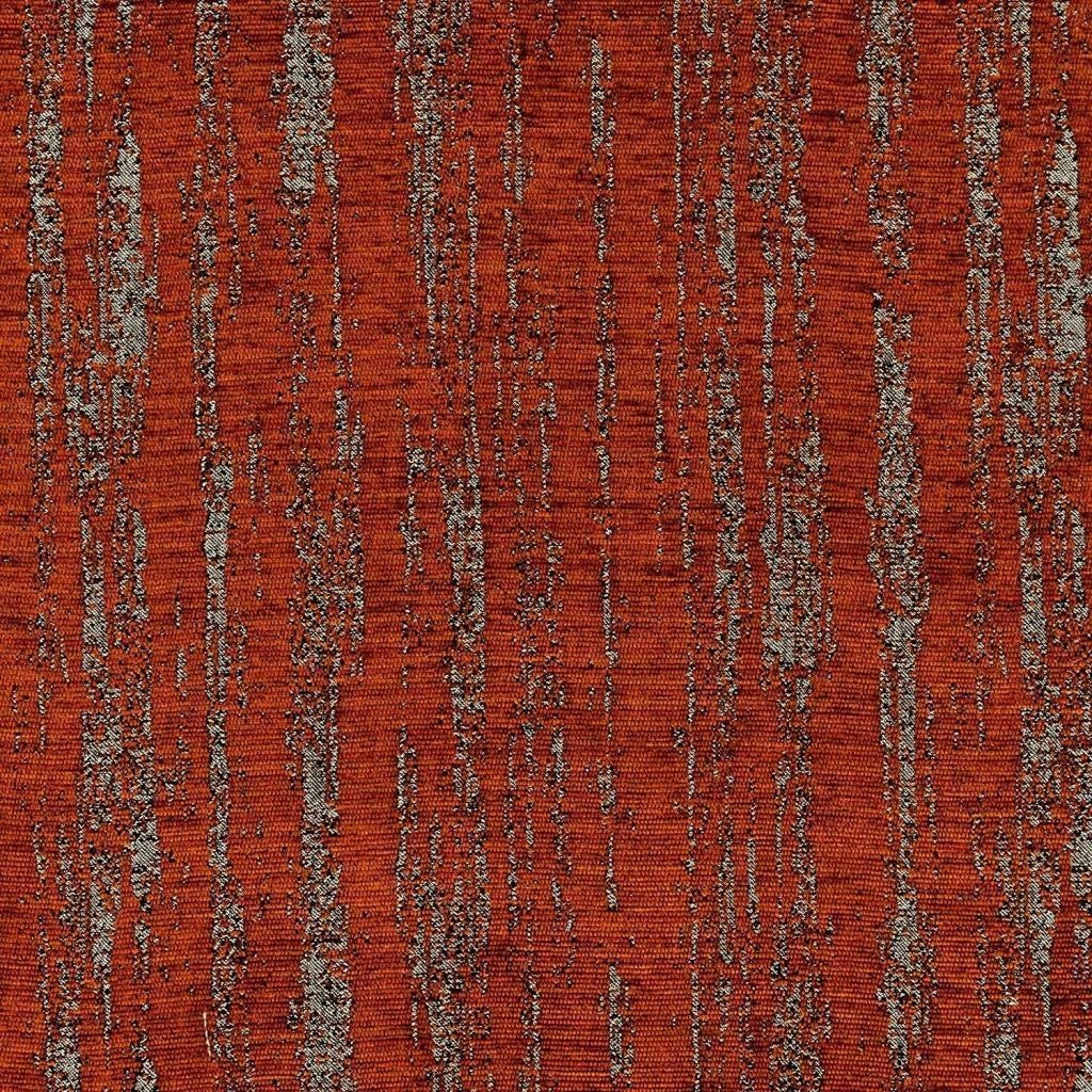McAlister Textiles Textured Chenille Burnt Orange Fabric Fabrics 1/2 Metre 
