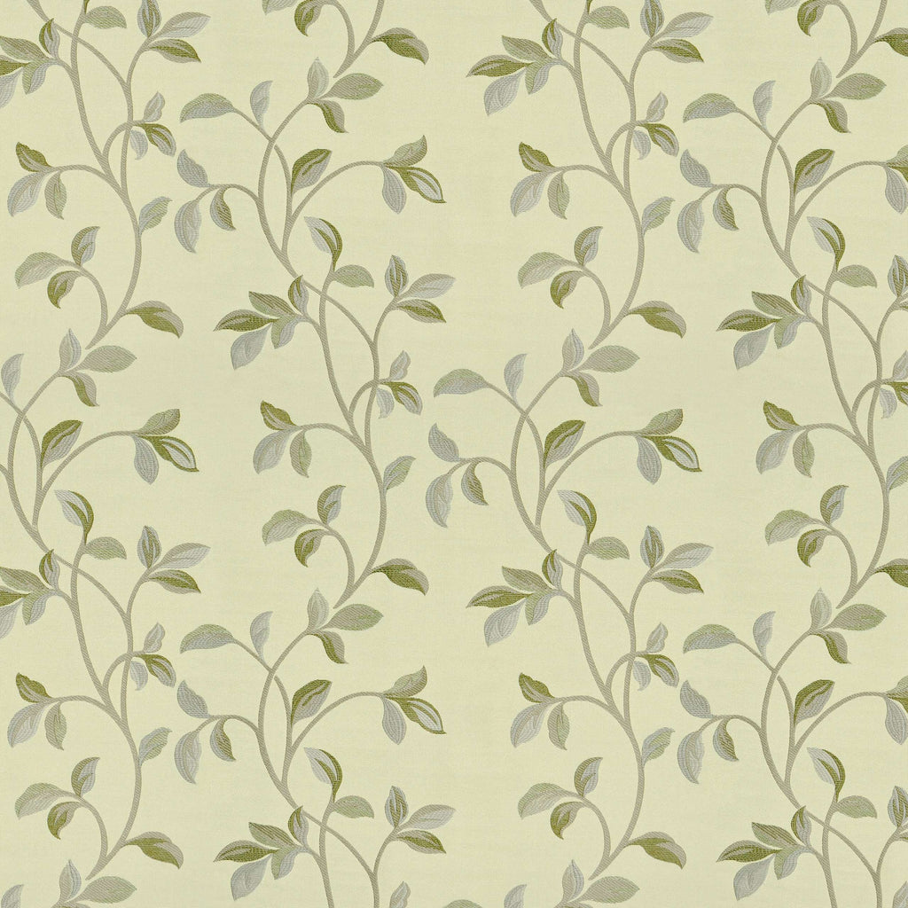 McAlister Textiles Annabel Floral Sage Green Fabric Fabrics 1 Metre 