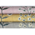 Charger l&#39;image dans la galerie, McAlister Textiles Meadow Soft Grey Floral Cotton Print Fabric Fabrics 
