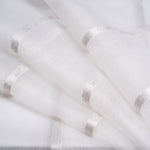 Charger l&#39;image dans la galerie, McAlister Textiles Timeless Cream Wide Width Voile Curtain Fabric Fabrics 1 Metre 
