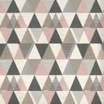 Charger l&#39;image dans la galerie, McAlister Textiles Vita Cotton Print Blush Pink Fabric Fabrics 1 Metre 
